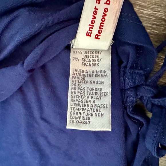 Navy Blue Women’s Plus Size Blouse Size 2x LAURA Plus - Picture 5 of 8